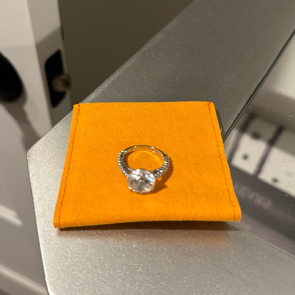 Sterling Silver & Cubic Zirconia Ring